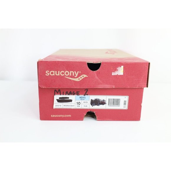 NOS Vintage Saucony Mirage II Mens Size 10 Jogging Running Shoes Sneakers Red main image 4